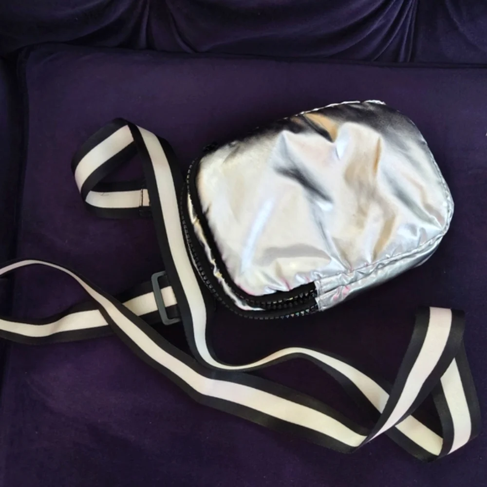 🆕Nobo Iridescent Mini Camera bag Crossbody NWT